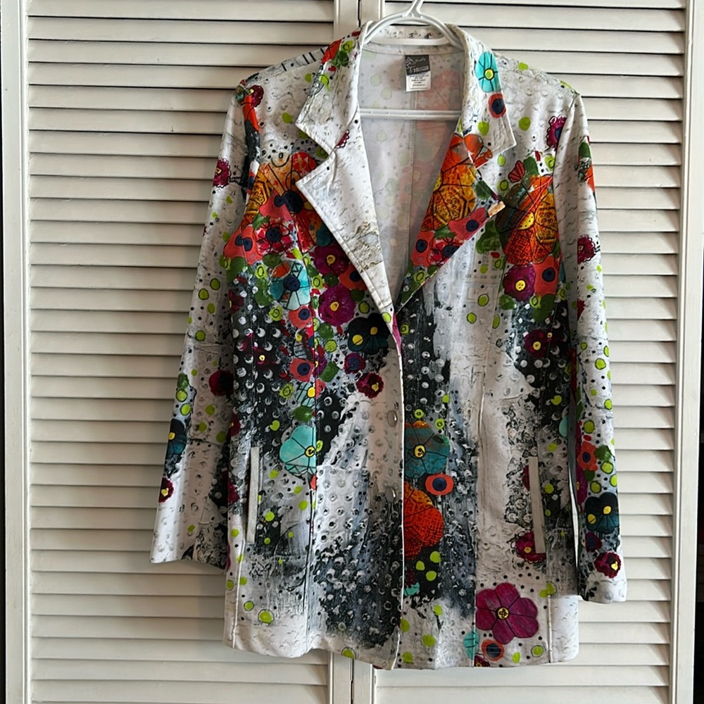 Floral Casual Blazer